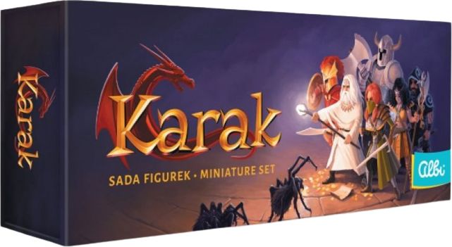Albi Dodatek do gry Karak - 6 figurek bohaterow 50298 (8590228050298) galda spēle