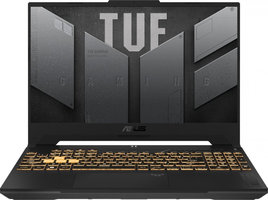 Laptop Asus TUF Gaming F15 i7-12700H / 16 GB / 512 GB / W11 / RTX 4060 / 144 Hz (FX507ZV4-LP055W) FX507ZV4-LP055W (4711387065419) Portatīvais dators