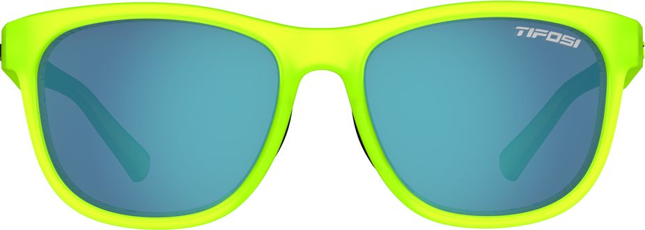 TIFOSI Okulary Swank Satin Electric Green (1 szklo Smoke Bright Blue 11,2% transmisja swiatla) 8201856 (848869017360)