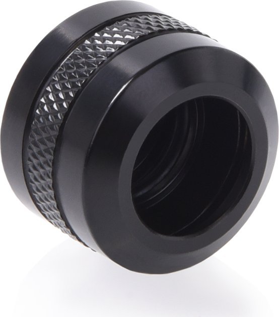 Alphacool Alphacool Eiszapfen PRO Anschluss 13mm HardTube Fitting G1/4 - schwarz 17471 (4250197174718) ūdens dzesēšanas sistēmas piederumi