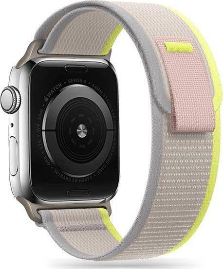 Tech-Protect TECH-PROTECT NYLON APPLE WATCH 4 / 5 / 6 / 7 / 8 / SE / ULTRA (42 / 44 / 45 / 49 MM) BEIGE 9490713929759 (9490713929759)