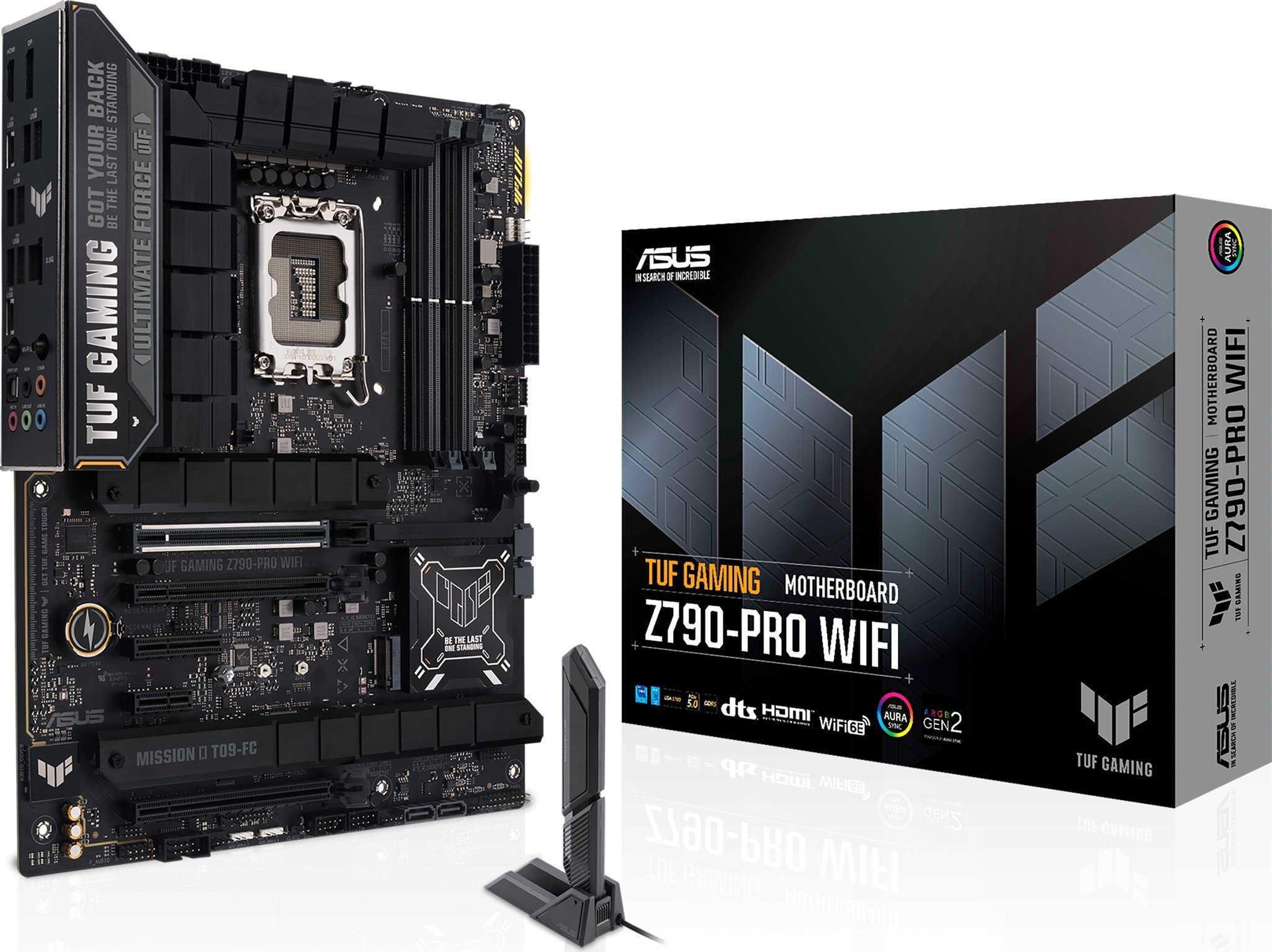 ASUS TUF Gaming Z790-Pro WiFi, Intel Z790 Mainboard, Socket 1700, DDR5 pamatplate, mātesplate