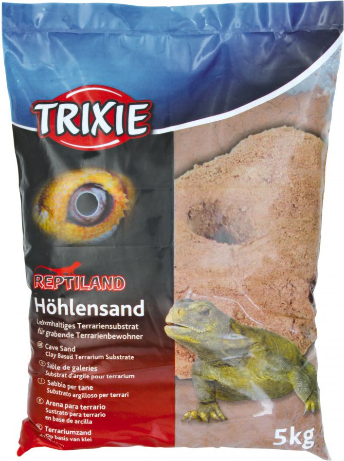 Trixie Piasek jaskinny do terarrium 5 kg czerwony TX-76133 (4011905761336)