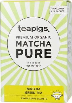 Teapigs teapigs Matcha On The Go - 14 saszetek CD/6008 (5060136754111) piederumi kafijas automātiem