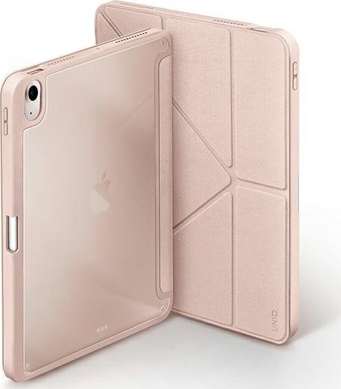 Etui na tablet Uniq UNIQ etui Moven iPad Air 10.9 (2022/2020) Antimicrobial rozowy/ blush pink planšetdatora soma