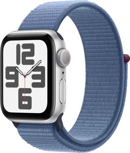 APPLE APPLE WATCH SE CELL 44MM SILVER ALU WINTER BLUE SP LOOP Viedais pulkstenis, smartwatch