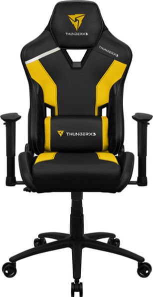 Fotel ThunderX3 TC3 Hi-Tech Gaming Ergonomic zolty S0228425 (4710562756425) datorkrēsls, spēļukrēsls