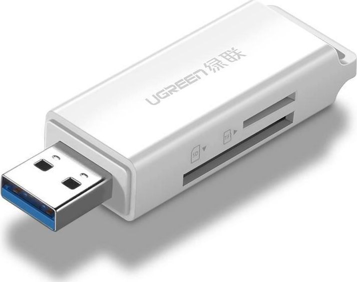 Czytnik Ugreen CM104 USB 3.0 (UGR529WHT) karšu lasītājs