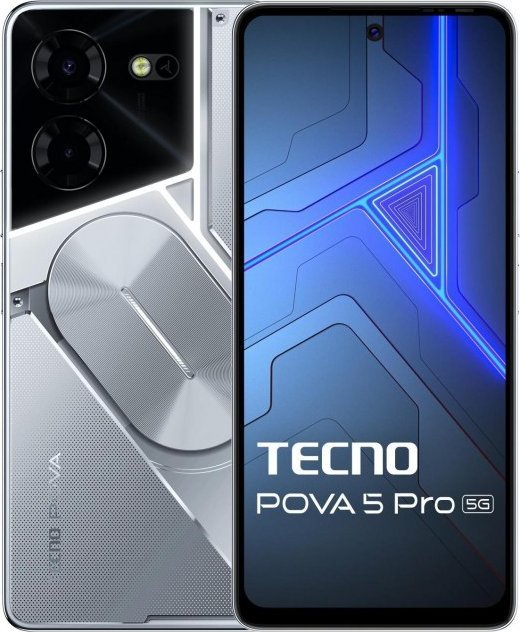 TECNO POVA 5 Pro 5G 8/256GB Srebrny Mobilais Telefons