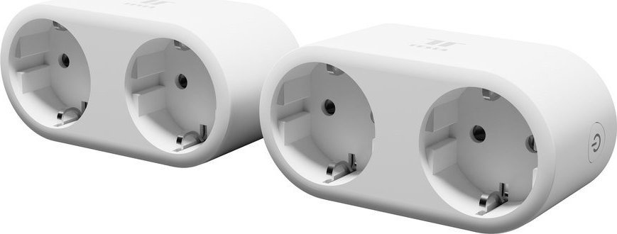 Set: 2 x TESLA double socket TSL-SPL-2PLGD