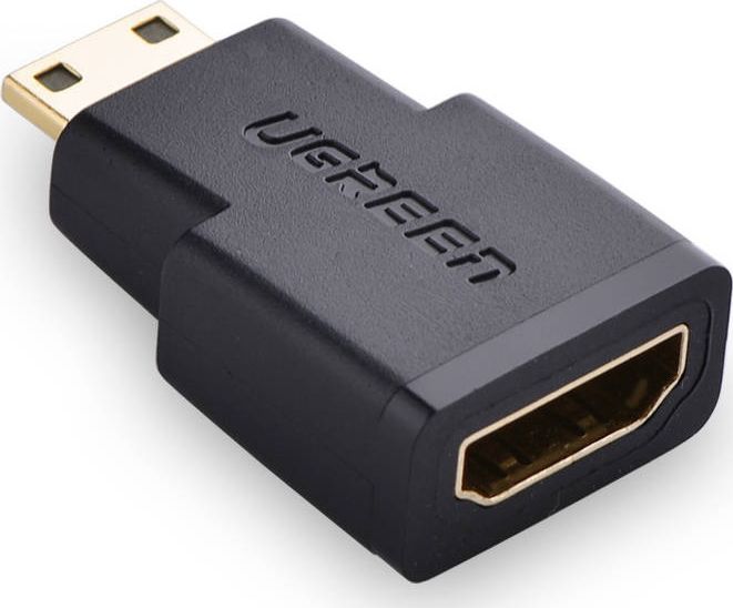Adapter AV Ugreen HDMI Mini - HDMI czarny (UGR553BLK) UGR553BLK (6957303821013)