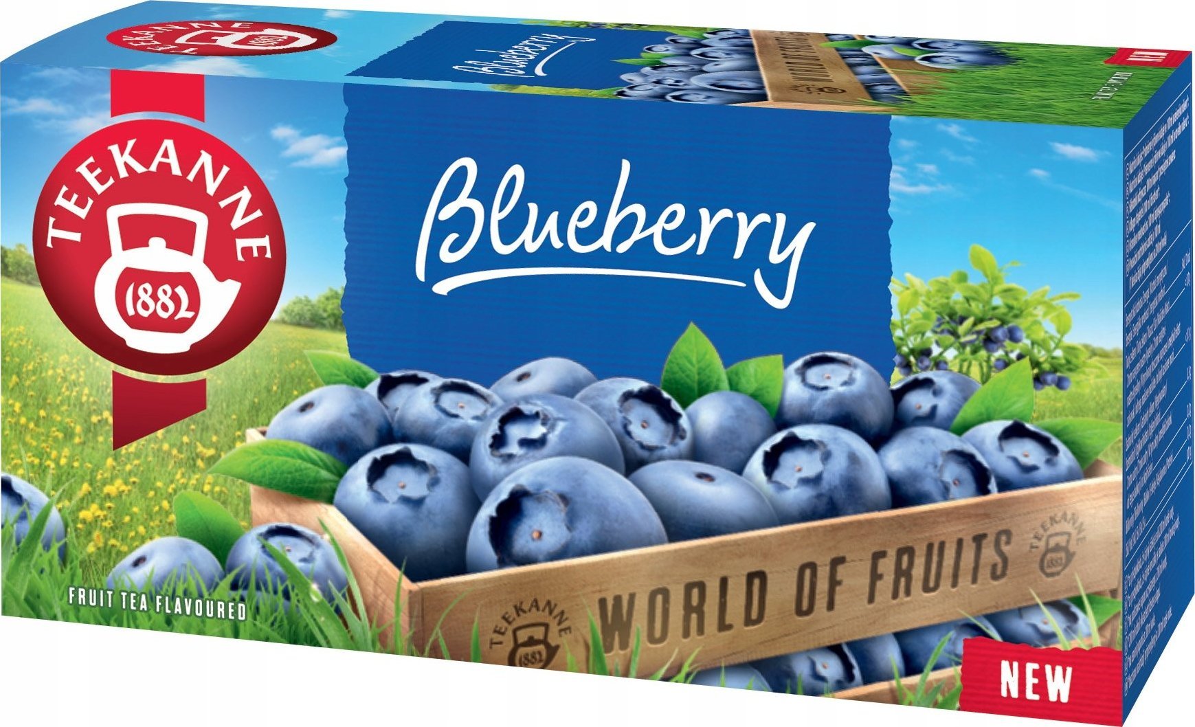 TEEKANNE Herbata Teekanne Blueberry 45g 20 torebek SP-065127 (5901086065127) piederumi kafijas automātiem