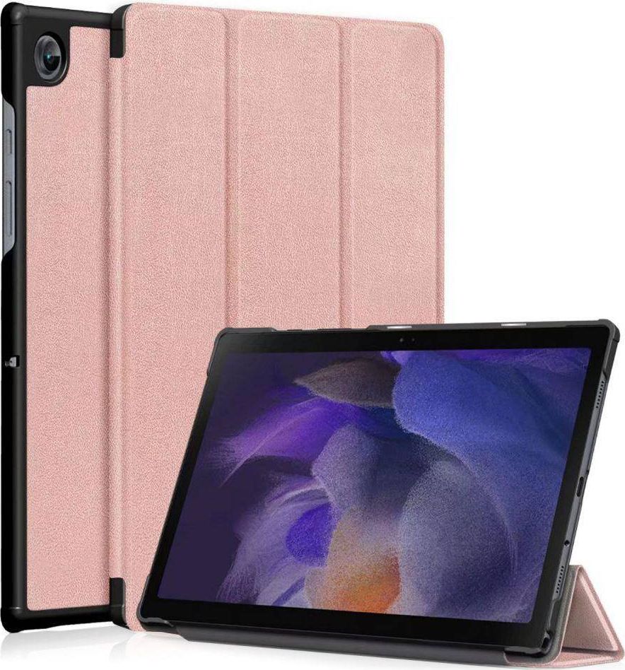 Etui na tablet Tech-Protect TECH-PROTECT SMARTCASE GALAXY TAB A8 10.5 X200 / X205 ROSE GOLD planšetdatora soma