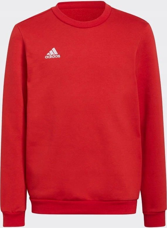 Adidas Bluza dla dzieci adidas Entrada 22 Sweat Top czerwona H57473 140cm 54940-229 (4065418914420)
