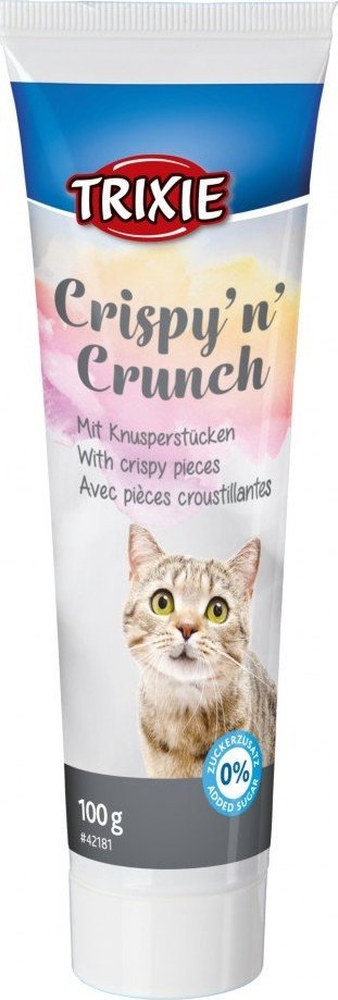 Trixie Crispy'n'Crunch, pasta, dla kota, z ryba, 100g TX-42181 (4011905421810) kaķu barība