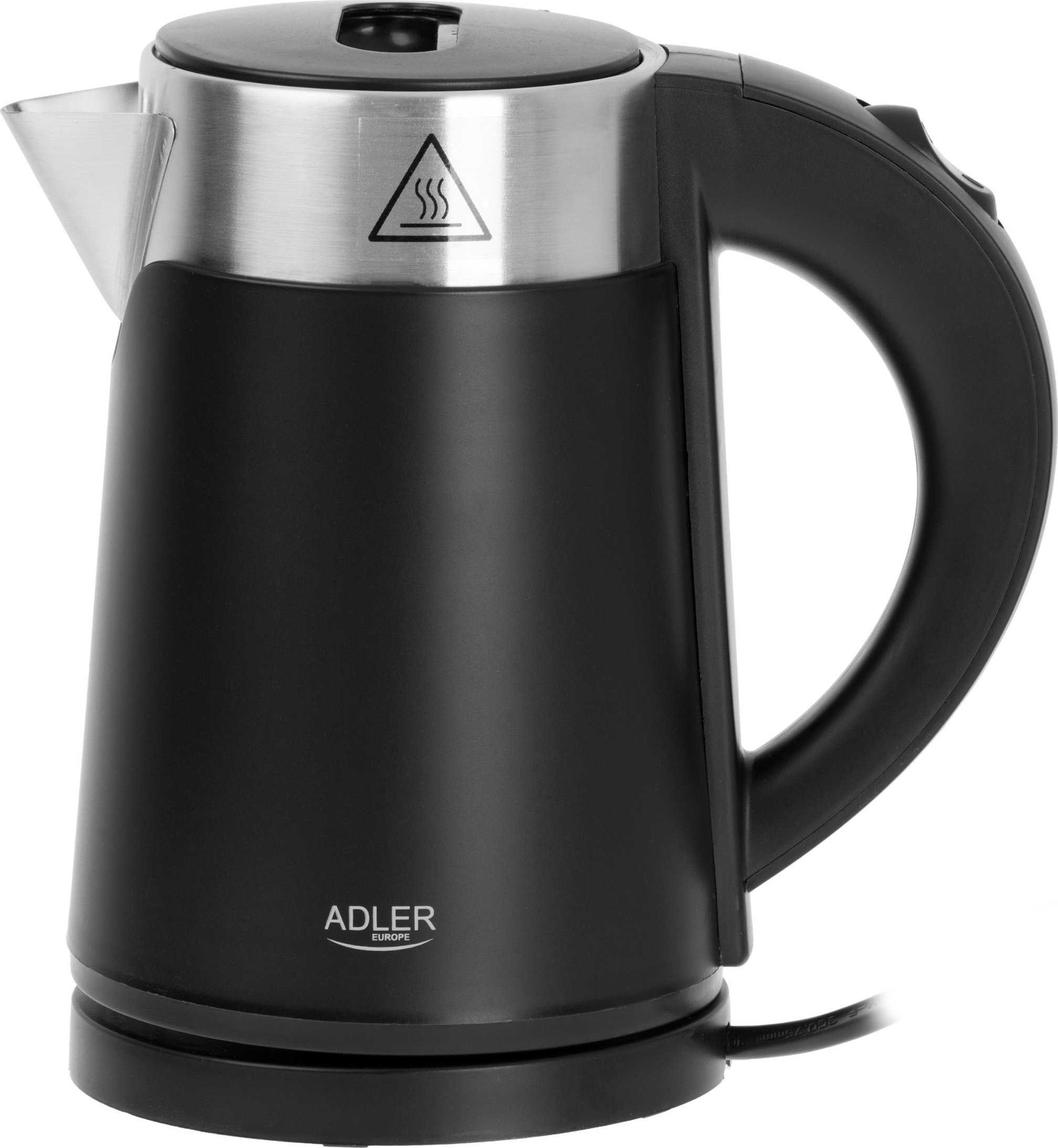 Kettle 0,6l AD 1372 black Elektriskā Tējkanna