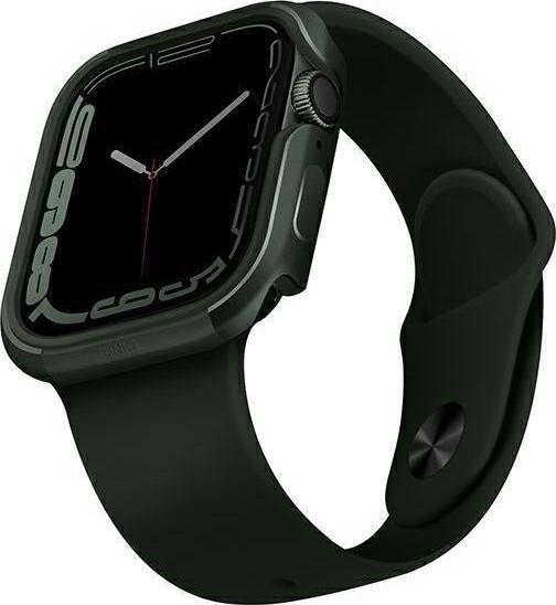 Uniq UNIQ etui Valencia Apple Watch Series 4/5/6/7/SE 45/44mm. zielony/green UNIQ598GRN (8886463680070)