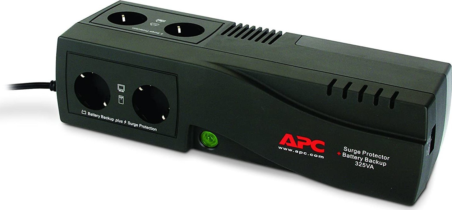 APC SurgeArrest + Battery Backup 325VA G nepārtrauktas barošanas avots UPS