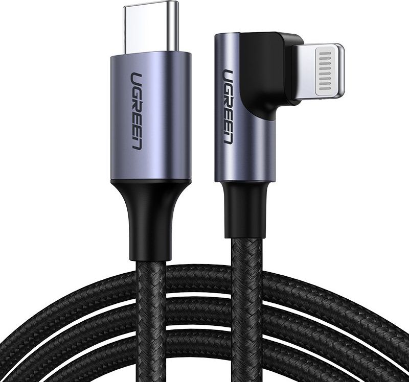 Kabel USB Ugreen USB-C - Lightning 1 m Szary (60763) 60763 (6957303867639) USB kabelis
