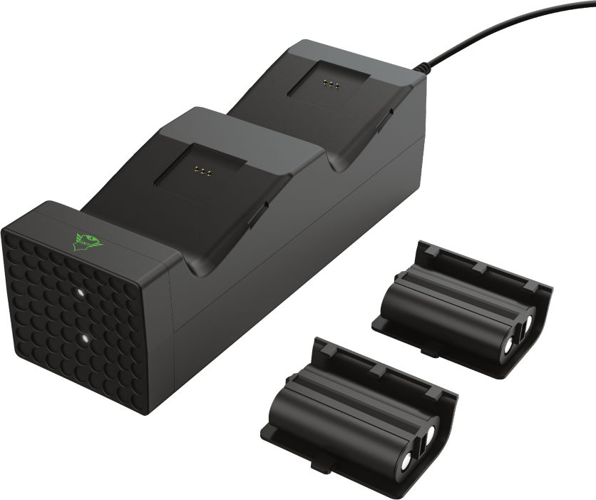 Trust GXT 250 Duo Charging Dock - for Microsoft Xbox Wireless Con spēļu konsoles gampad