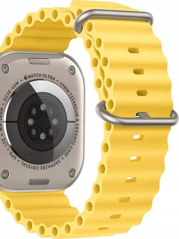 Tech-Protect TECH-PROTECT ICONBAND PRO APPLE WATCH 4 / 5 / 6 / 7 / 8 / SE / ULTRA (42 / 44 / 45 / 49 MM) YELLOW 9490713930205 (9490713930205