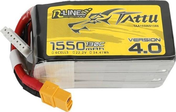 Tattu Akumulator Tattu R-Line 4.0 1550mAh 22.2V 130C 6S1P XT60