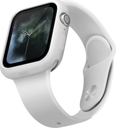 Uniq UNIQ etui Lino Apple Watch Series 5/4 44MM bialy/dove white UNIQ73WHT (8886463671115)