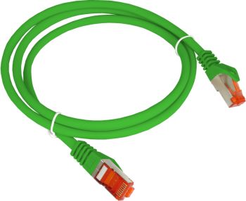 Alantec Patch-cord S/FTP kat.6A LSOH 5.0m zielony ALANTEC KKS6AZIE5.0 (5901738559844) tīkla kabelis