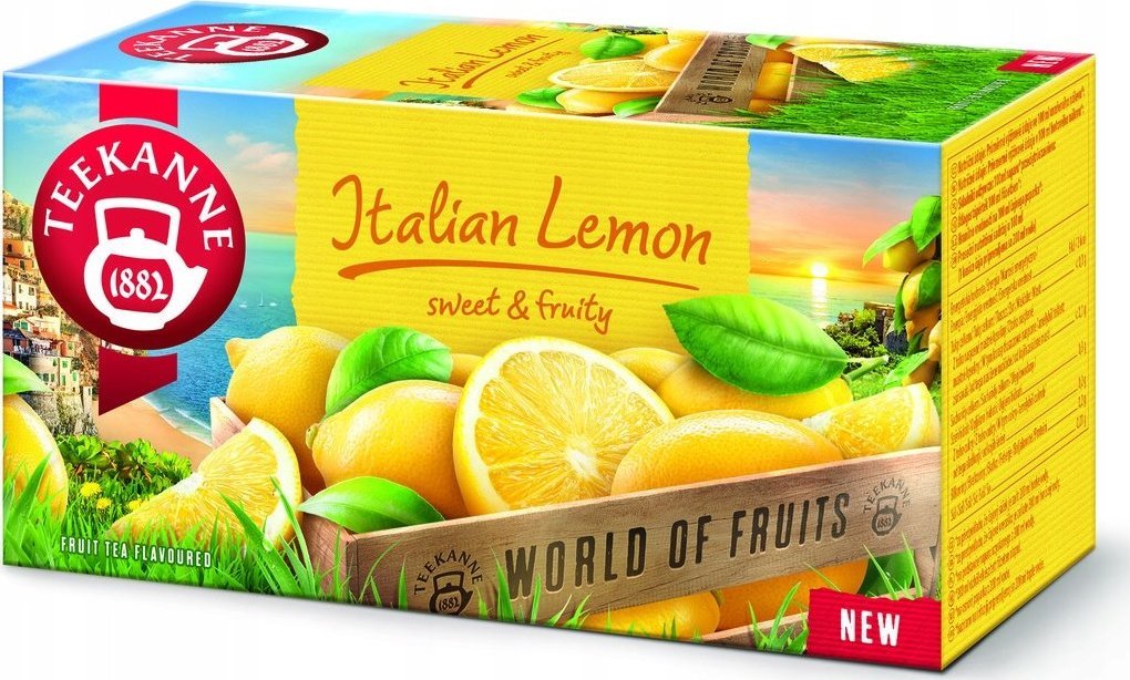 TEEKANNE Herbata owocowa cytryna i miod Italian Lemon 20 torebek SP-067817 (5901086067817) piederumi kafijas automātiem