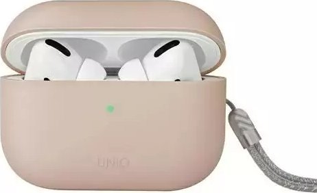 Uniq Etui UNIQ Lino Apple AirPods Pro 2 Silicone rozowy/blush pink UNIQ832 (8886463683552)