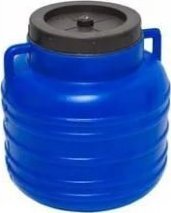 UN BECZKA PLASTIKOWA 35L KRATKA OKRAGAA SU-B-35L+KR (6421937090478)