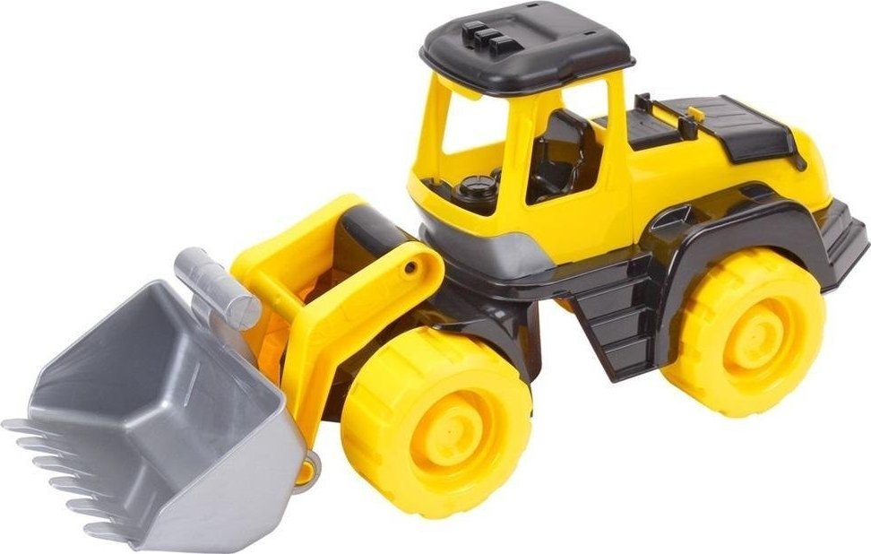 Technok Traktor czarno-zolty 491598 (4823037606887) Rotaļu auto un modeļi