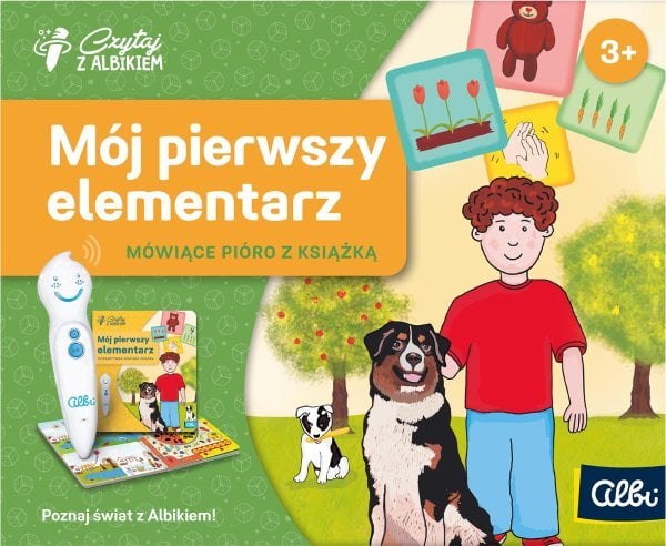 Albi Czytaj z Albikiem - Zestaw Pioro Moj Pierwszy Elementarz galda spēle