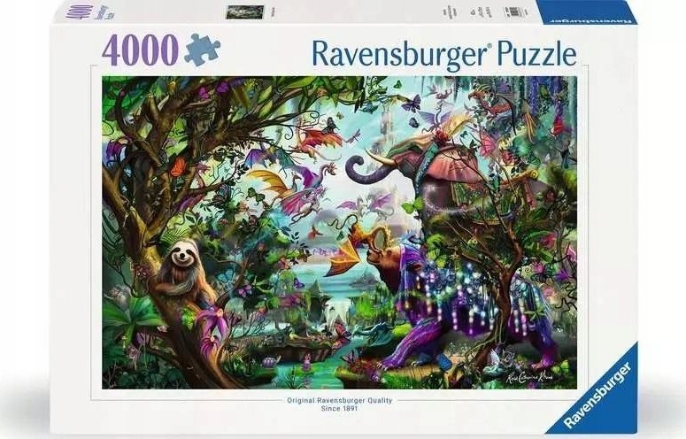 Ravensburger Puzzle 4000 Fantastic Land puzle, puzzle