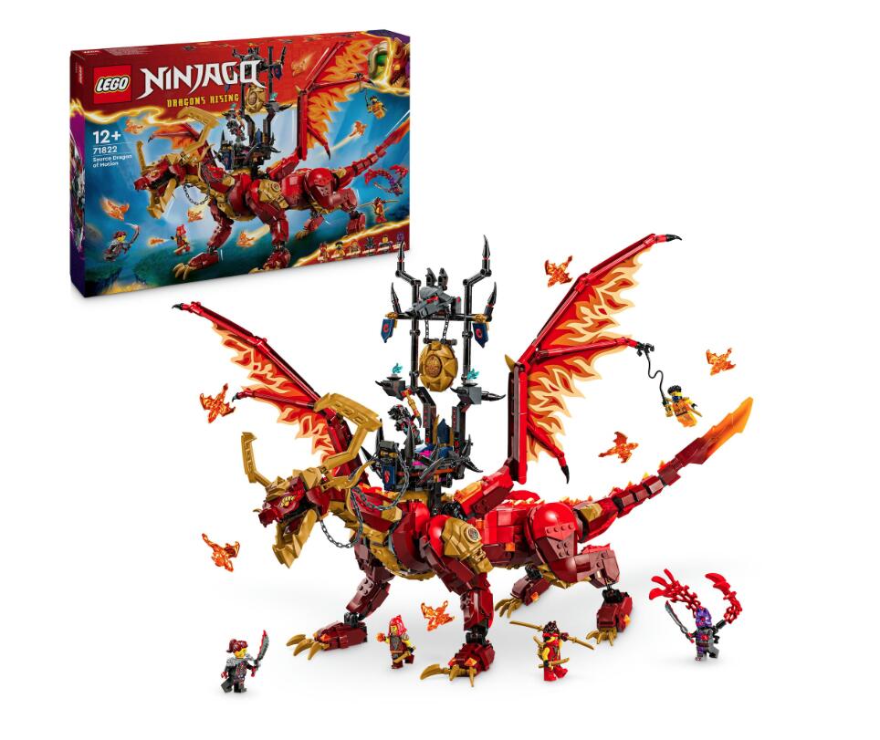 LEGO Registered  NINJAGO Quelldrache der Bewegung 71822 71822 (5702017584645)