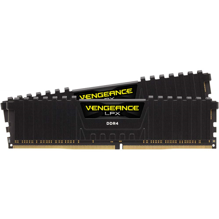 Corsair Vengeance DDR4 LPX Black 32GB (2x16GB) 2666MHz CL16 1.2V operatīvā atmiņa