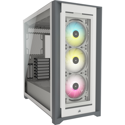 CORSAIR iCUE 5000X RGB Mid-Tower ATX Datora korpuss