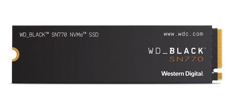 WD Black SSD SN770 NVMe 500GB SSD disks