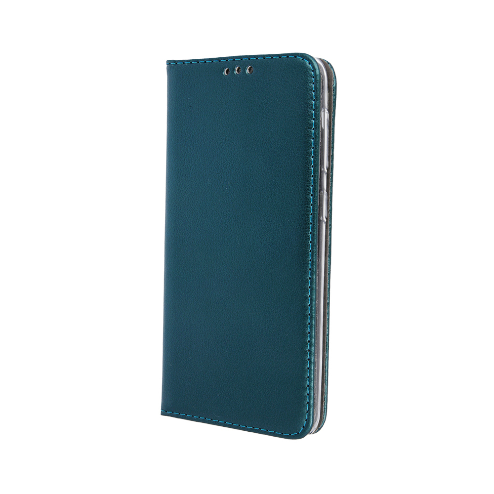 Smart Magnetic case for Samsung Galaxy A35 5G dark green maciņš, apvalks mobilajam telefonam