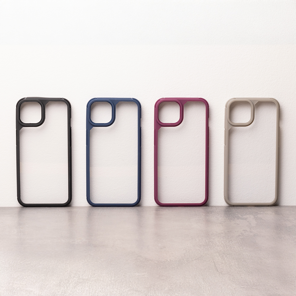 Color Shock case for Xiaomi Redmi Note 13 5G maroon GSM184165 (5907457771826) maciņš, apvalks mobilajam telefonam