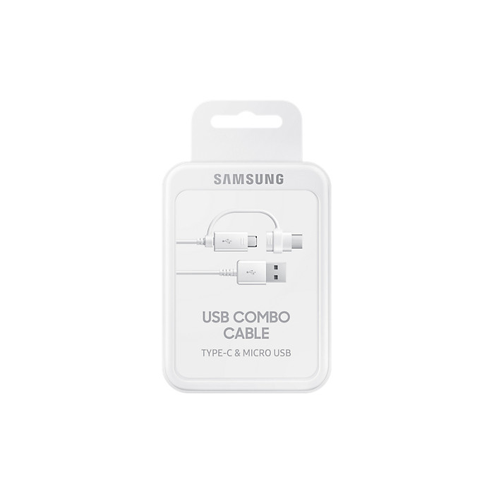 Samsung Combo Cable     (Type-C & MicroUSB)Whit USB kabelis