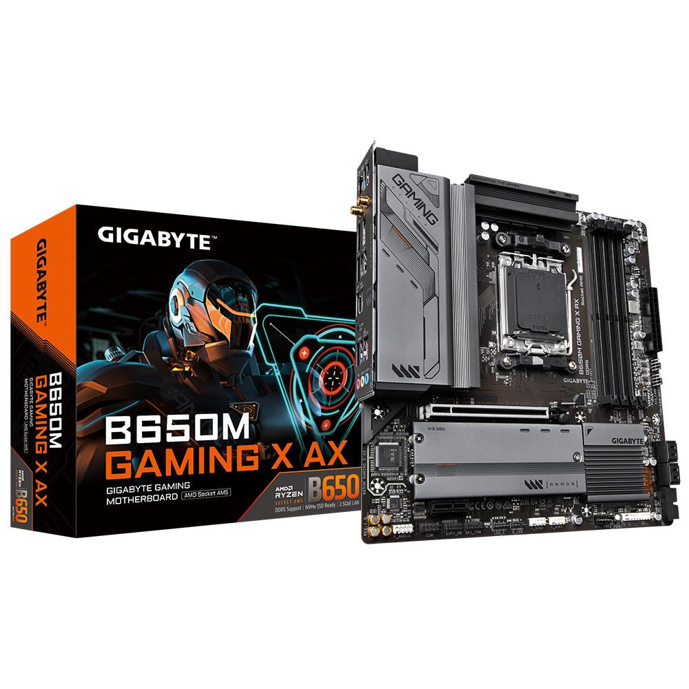 GIGABYTE B650M GAMING X AX pamatplate, mātesplate