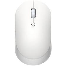 Xiaomi Mi Dual Mode Wireless Mouse Silent Edition HLK4040GL White, Bluetooth 4.2; 2.4 GHz Datora pele