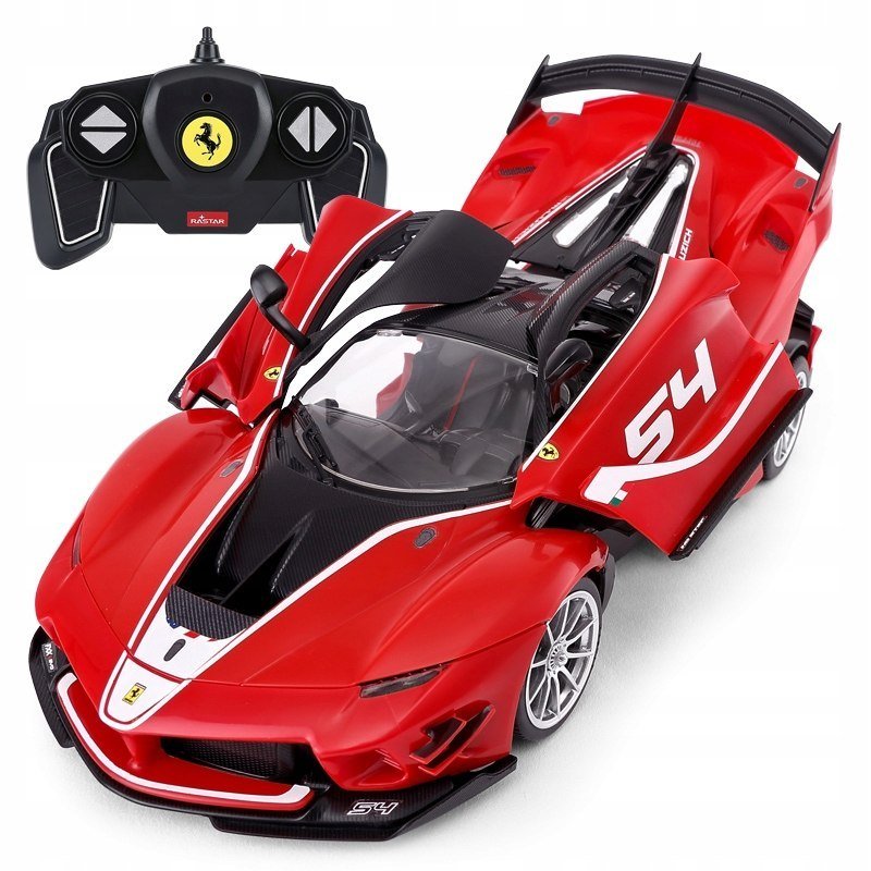 Rastar Radiovadāmā mašīna Ferrari FXX-K 1:18 / 2.4 GHz / 2WD / Sarkana ZRC.96900.CR (6930751317567) Radiovadāmā rotaļlieta