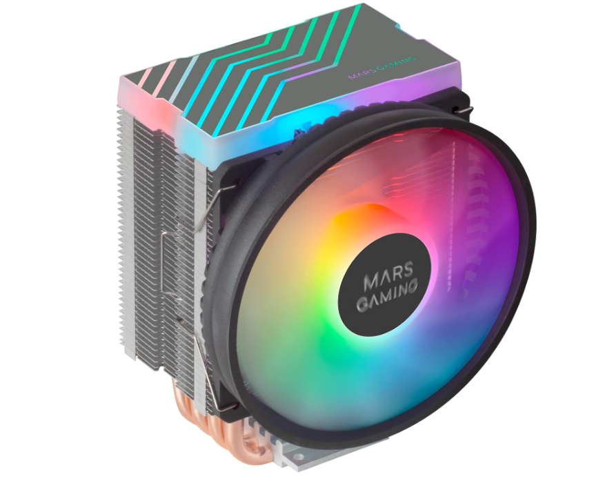 Mars Gaming MCPU44 CPU Cooler Dzesētājs procesoram Dual ARGB / 160W ventilators