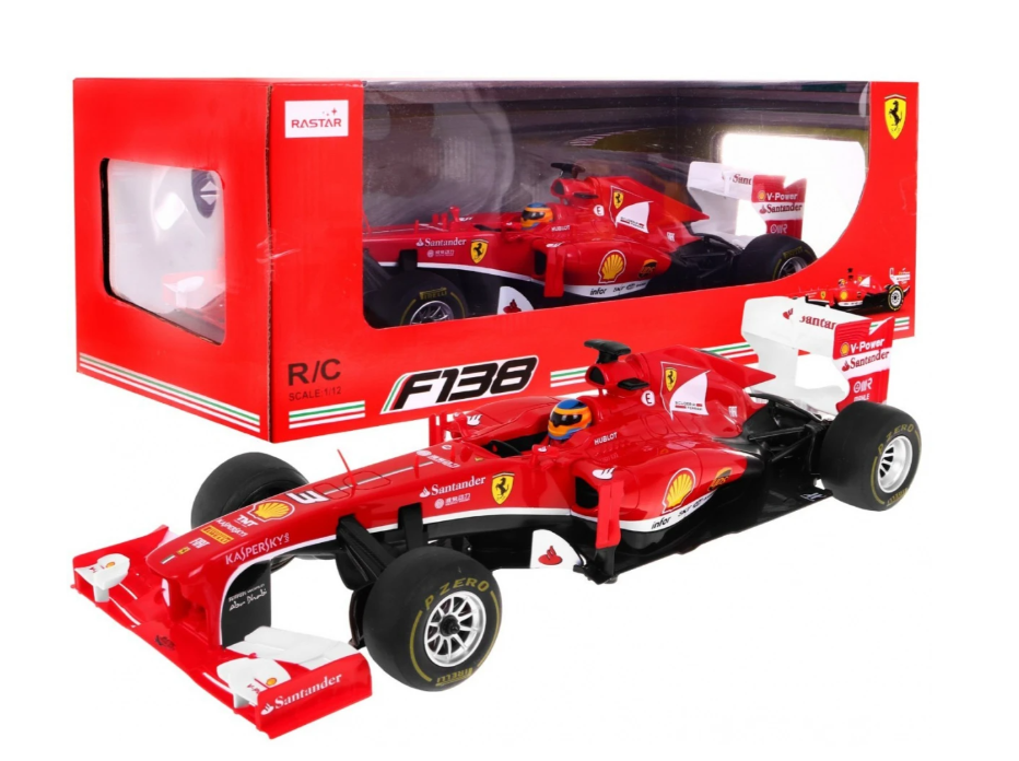 Rastar Ferrari F1 R/C  Rotaļu mašīna 1:12 ZRC.57400.CR (6930751307025) Radiovadāmā rotaļlieta