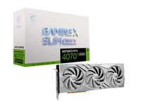 MSI GeForce RTX 4070 Ti Super 16G GAMING X SLIM WHITE - 16GB GDDR6X, 1x HDMI, 3x DP video karte