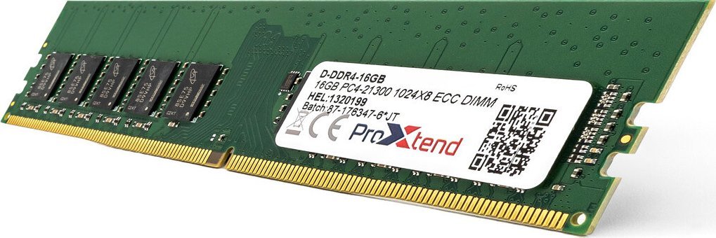 ProXtend 16GB DDR4 PC4-21300 2933MHz (D-DDR4-16GB-009) 5714590025620 operatīvā atmiņa