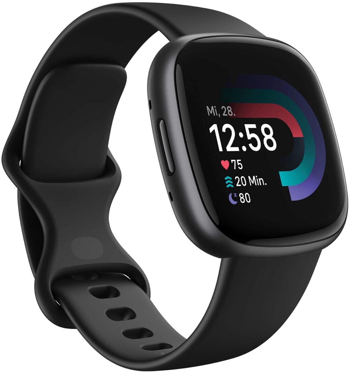 Fitbit by Google Versa 4 czarno-grafitowy Viedais pulkstenis, smartwatch