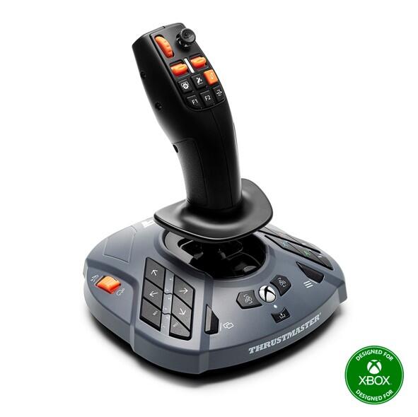 Thrustmaster SimTask FarmStick X Multifunktionaler Joystick fur Farming, fur Xbox und PC 4460279 (3362934403881) spēļu konsoles gampad